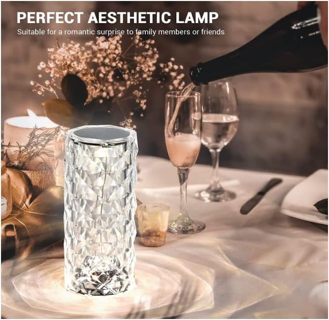 Glass table Lamp