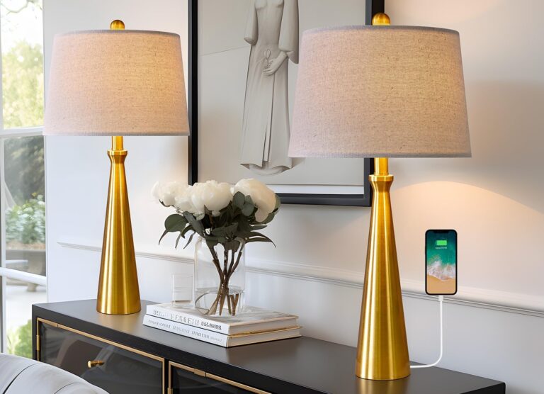 Brass Table Lamp: A Symphony of Warmth and Elegance