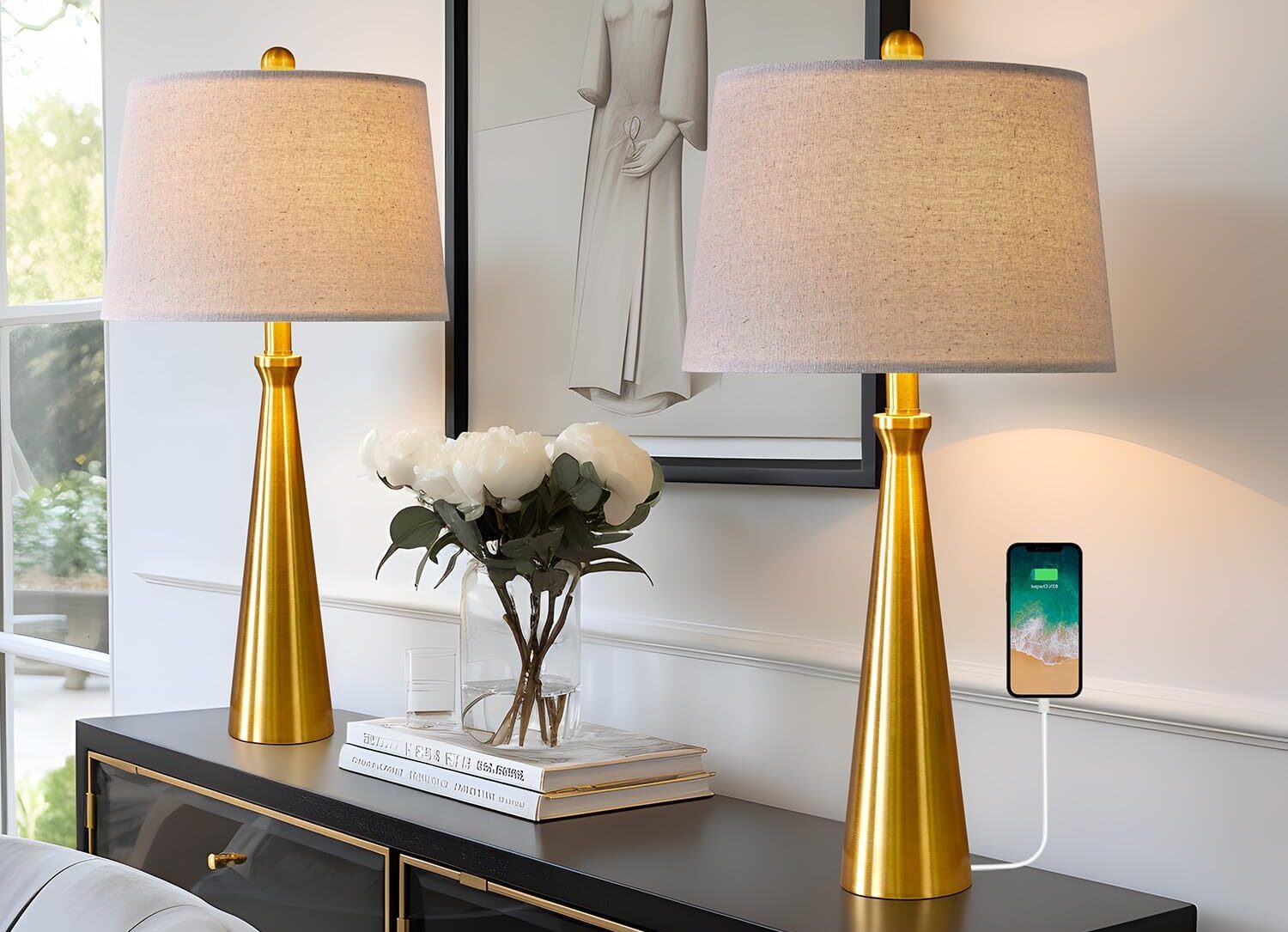 Read more about the article Brass Table Lamp: A Symphony of Warmth and Elegance
